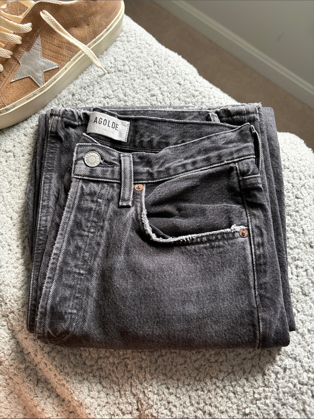AGOLDE Women’s Low Slung Baggy Jean Size 23